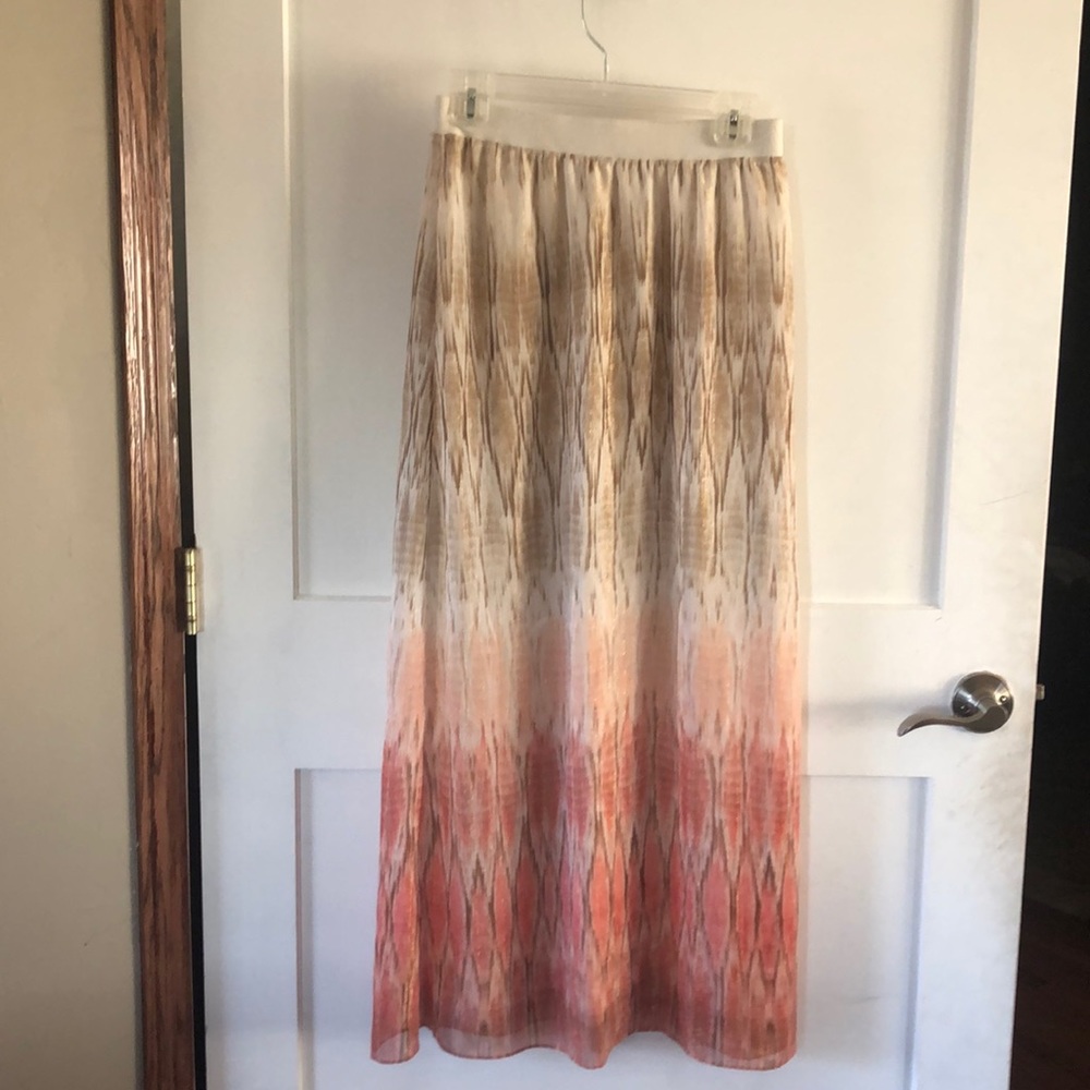 Maxi Chicos shimmer skirt